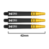 Red Dragon Red Dragon Nitrotech Black/Gold Darts Shafts