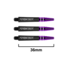 Red Dragon Red Dragon Nitrotech Snakebite Black/Purple Darts Shafts