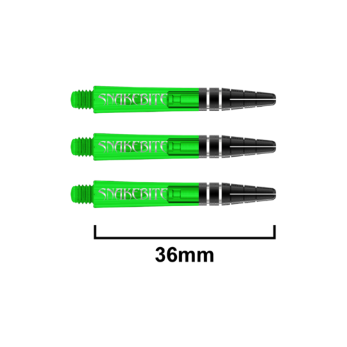 Red Dragon Red Dragon Nitrotech Snakebite Green Darts Shafts