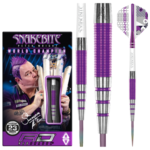 Red Dragon Red Dragon Peter Wright Snakebite PL15 Medusa 90% Darts