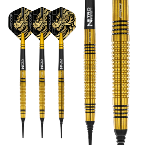 Red Dragon Red Dragon Jonny Clayton Gold 90% Soft Tip Darts