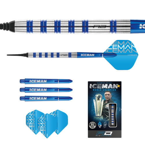 Red Dragon Red Dragon Gerwyn Price Iceman Challenger 80% Soft Tip Darts