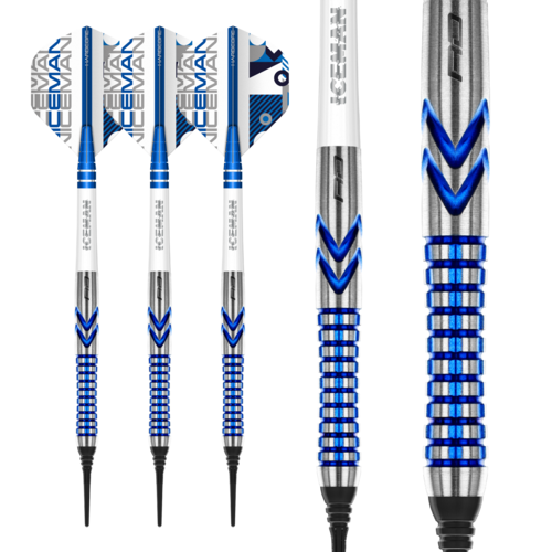 Red Dragon Red Dragon Gerwyn Price Iceman Contour 90% Soft Tip Darts