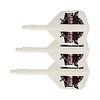 Condor Condor Axe Player - African Warrior - Inspiration 2 White - Small Darts Flights