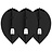 L-Style Champagne L2 Teardrop Black Darts Flights