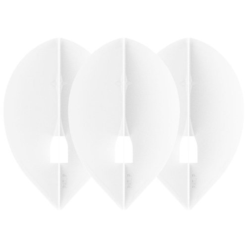 L-Style L-Style Champagne L2 Teardrop White Darts Flights