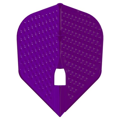 L-Style L-Style Champagne L3 Shape Dimple Deep Purple Darts Flights