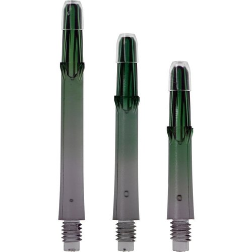 L-Style L-Style L-Shafts Gradient N9 Locked Straight Black & Green Darts Shafts