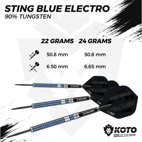 KOTO KOTO Sting Blue Electro 90% Darts