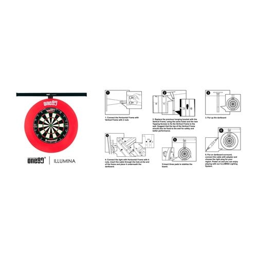 ONE80 One80 Illumina Led  Dartboard Lighting