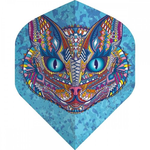 Designa Designa MultiColour - Cat NO2 Darts Flights