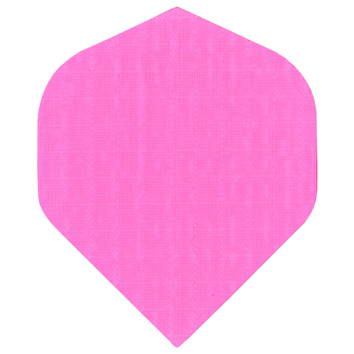 Designa Fabric Rip Stop Nylon Fluro Pink Darts Flights