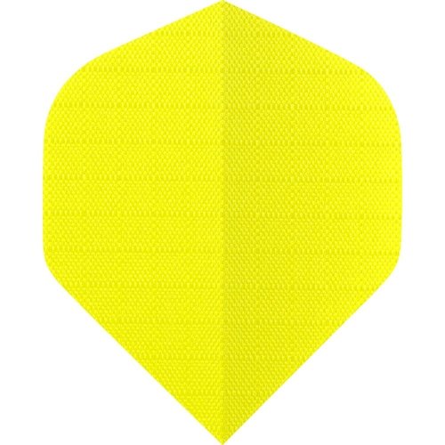 Designa Fabric Rip Stop Nylon Fluro Yellow Darts Flights