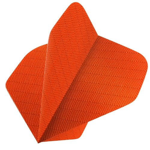 Designa Fabric Rip Stop Nylon Fluro Orange Darts Flights