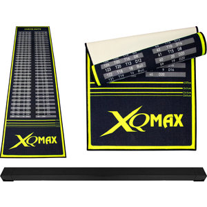 XQMax Oche Checkout  Green/Black Dart Mat