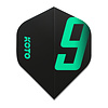 KOTO KOTO 9 Edition Metallic NO2 Black & Jade Darts Flights