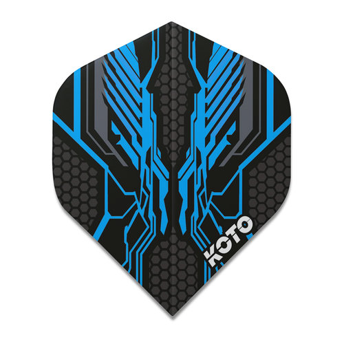 KOTO KOTO ZIZ-Wing NO2 Aqua Darts Flights