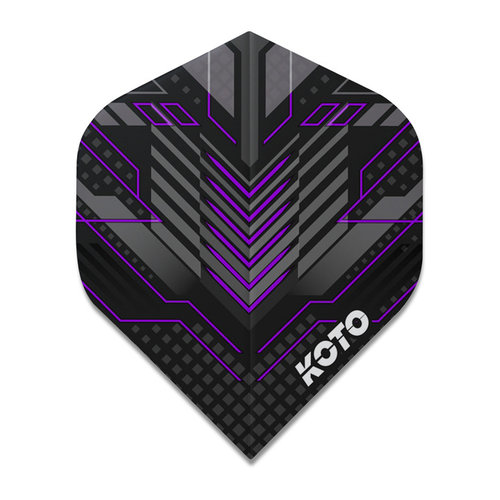 KOTO KOTO ZIZ-Matrix NO2 Purple Darts Flights