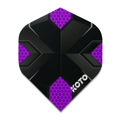 KOTO KOTO ZIZ-X NO2 Purple Darts Flights