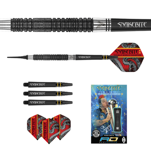 Red Dragon Red Dragon Peter Wright Double World Champion SE 85% Soft Tip Darts