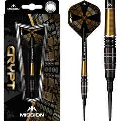 Mission Crypt Black & Gold PVD M1 90% Soft Tip