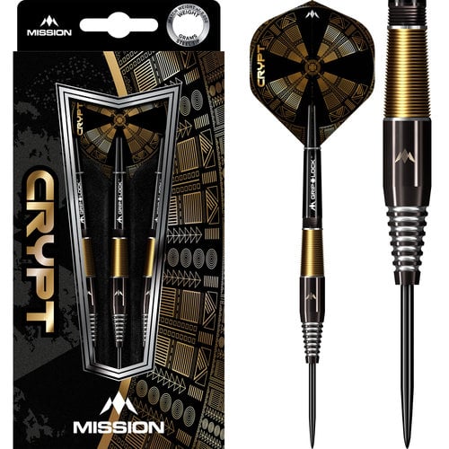 Mission Mission Crypt Black & Gold PVD M2 90% Darts