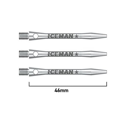 Red Dragon Red Dragon Gerwyn Price - Iceman Silver Darts Shafts