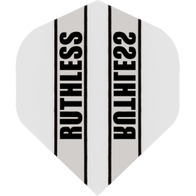 Ruthless Trans Black/Clear R4X Standard Micron Dart Flights 9 flights 3 sets 