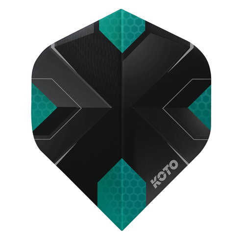 KOTO KOTO ZIZ-X NO2 Green Darts Flights