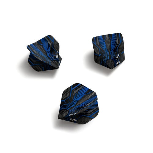 KOTO KOTO ZIZ-Wing NO2 Dark Blue Darts Flights