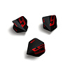 KOTO KOTO 9 Edition Metallic NO2 Black & Red Darts Flights