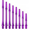 Cosmo Darts Cosmo Darts Fit Shafts Gear Slim - Clear Purple - Spinning Darts Shafts