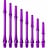 Cosmo Darts Fit Shafts Gear Slim - Clear Purple - Spinning Darts Shafts