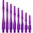 Cosmo Darts Fit Shafts Gear Hybrid - Clear Purple - Spinning Darts Shafts