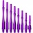 Cosmo Darts Fit Shafts Gear Hybrid - Clear Purple - Locked Darts Shafts