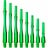 Cosmo Darts Fit Shafts Gear Slim - Clear Green - Spinning Darts Shafts