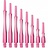 Cosmo Darts Fit Shafts Gear Hybrid - Clear Pink - Spinning Darts Shafts
