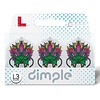 L-Style L-Style Champagne L3 Shape Dimple Jules van Dongen Clear White Darts Flights