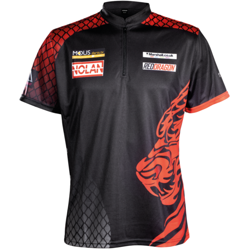 Red Dragon Red Dragon Jonny Clayton Dragon Tour Polo Dart Shirt