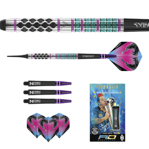 Red Dragon Red Dragon Peter Wright Supa Venom 90% Soft Tip Darts