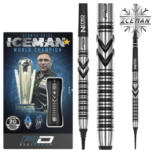 Red Dragon Red Dragon Gerwyn Price Thunderbolt 90% Soft Tip Darts