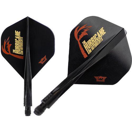 Condor Condor Axe - Kim Huybrechts The Hurricane - Standard Black Darts Flights