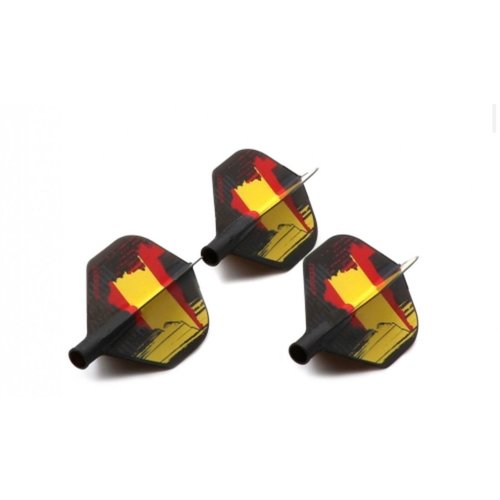 CUESOUL Cuesoul - Tero  System AK4 - Spanish Flag Standard Darts Flights