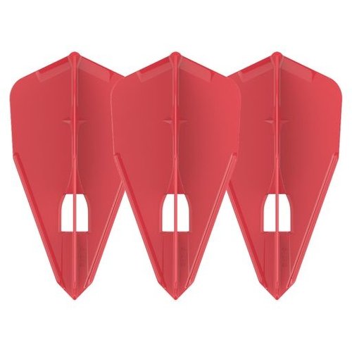 L-Style L-Style Champagne L8 Flight Bullet Red Darts Flights