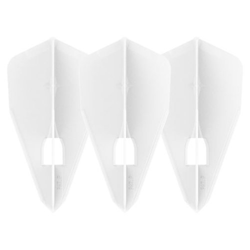 L-Style L-Style Champagne L8 Flight Bullet White Darts Flights