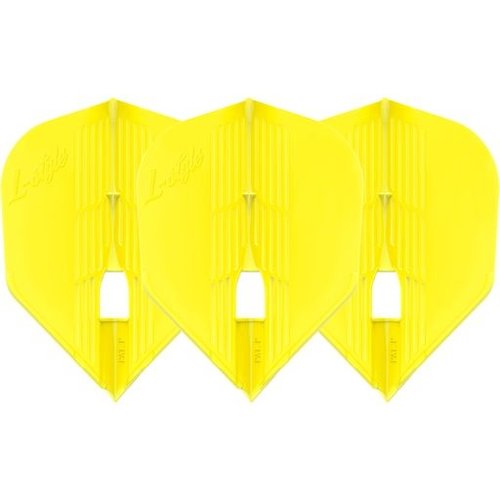 L-Style L-Style Champagne Kami L3 Shape Yellow Darts Flights