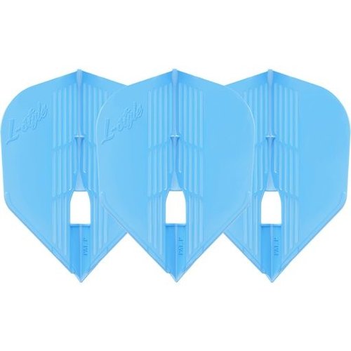 L-Style L-Style Champagne Kami L3 Shape Light Blue Darts Flights