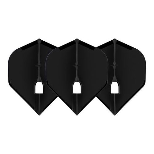 L-Style L-Style Champagne L1 Standard Solid Black Darts Flights