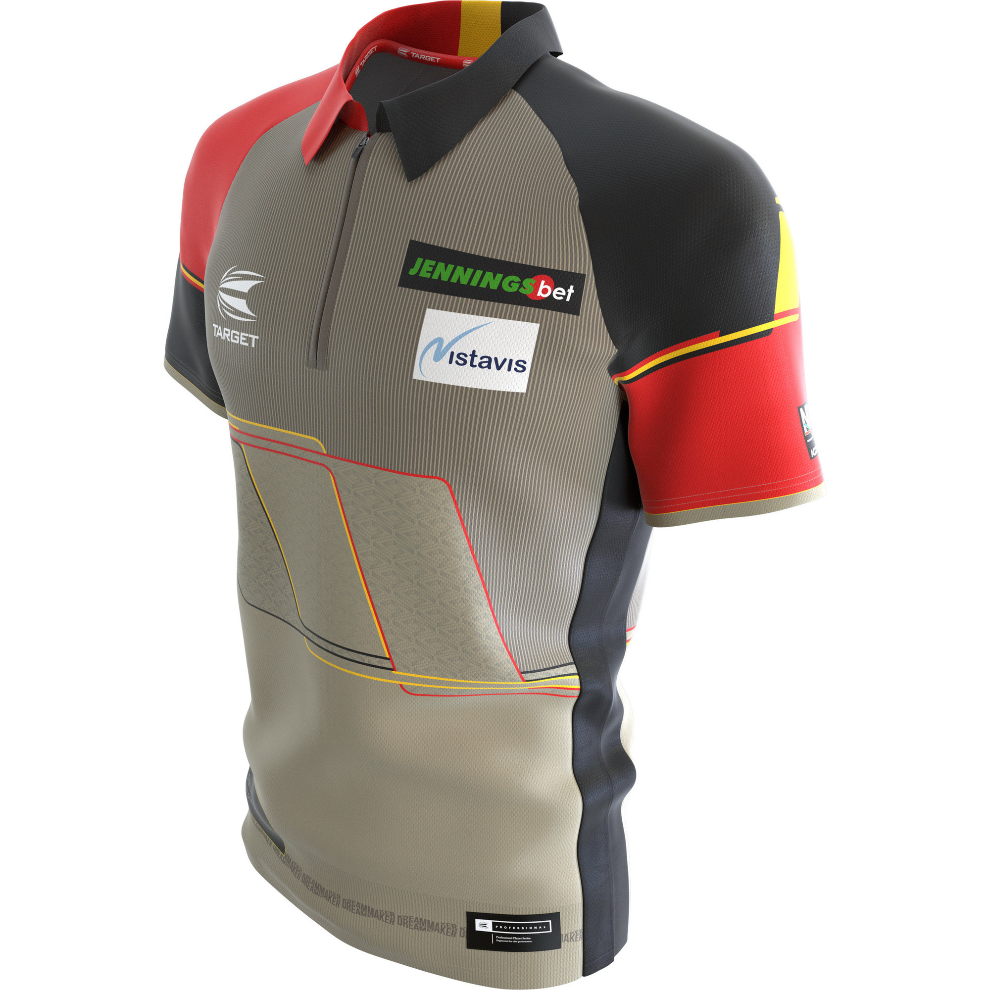 Target Coolplay Dimitri van den Bergh Dartshirt 2023