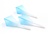 Cuesoul - Tero System AK5 Rost Diamond - Gradient Blue Darts Flights